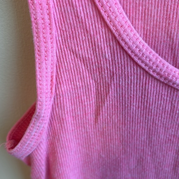 Mossimo Supply Co. Women’s Size Small Neon Bubblegum Pink Tank Top - Picture 3 of 8